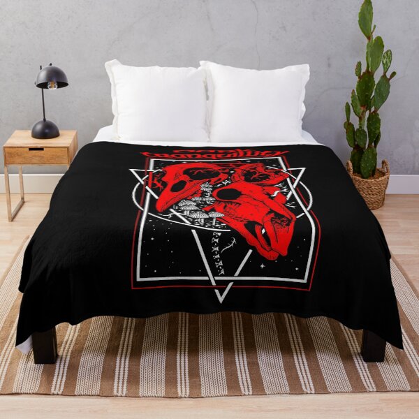 Item preview, Red Typography Gothic Metal Threshold designed and sold by nerdyygraphic.