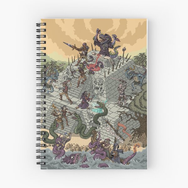 Item preview, El Templo del Mago Lagarto designed and sold by scuddster.