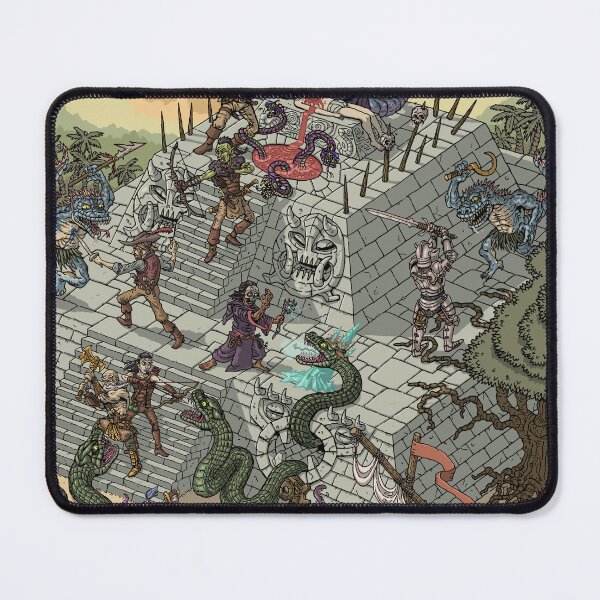 Item preview, The Temple of the Lizard Wizard designed and sold by scuddster.