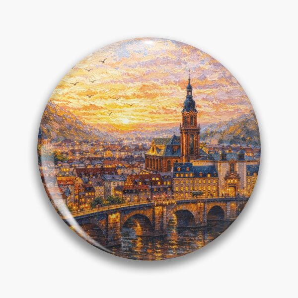 Item preview, A painting of Heidelberg, Germany – A Beautiful place in Europe. designed and sold by GalleryKauffeld.