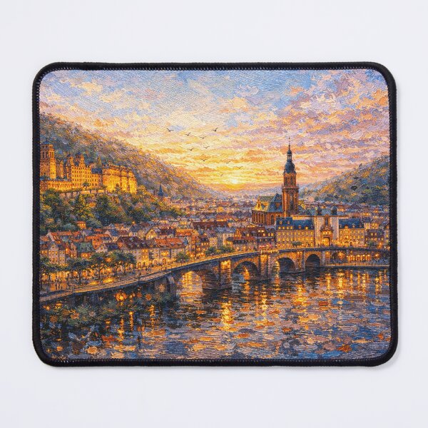Item preview, A painting of Heidelberg, Germany – A Beautiful place in Europe. designed and sold by GalleryKauffeld.
