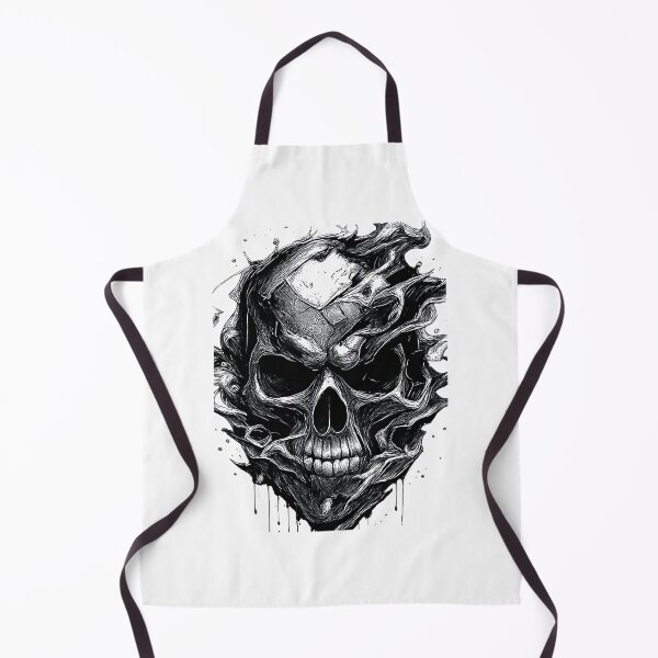 Item preview, Dark Gothic Skull Illustration Streetwear Grunge Skull Graphic ⭐⭐⭐⭐⭐ designed and sold by D-media.