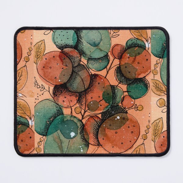 Item preview, Gathered Forms | Terracotta Botanical Abstract designed and sold by ArithraStudio.