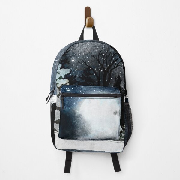 Item preview, Ghosts Of The Moon - Wolf Moon Landscape designed and sold by katherineblower.