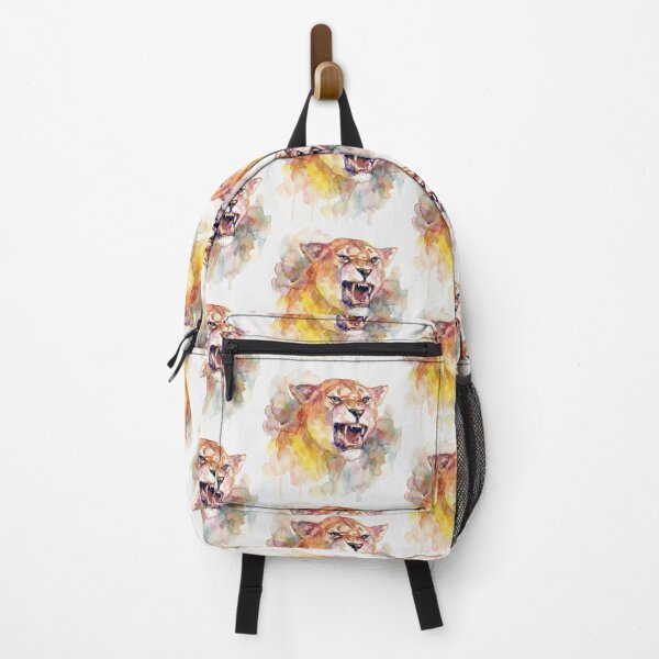 Item preview, Lioness Open Mouth, Pastel Rainbow designed and sold by caracatita75.