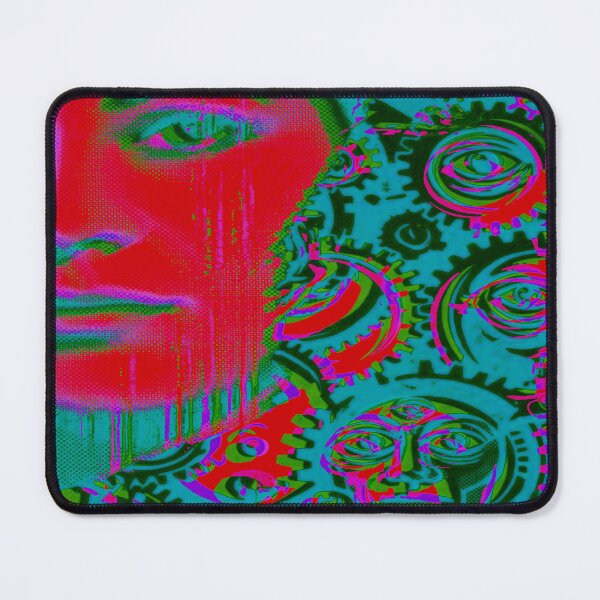 Item preview, Face Consumed By The Machinery designed and sold by weirdove.