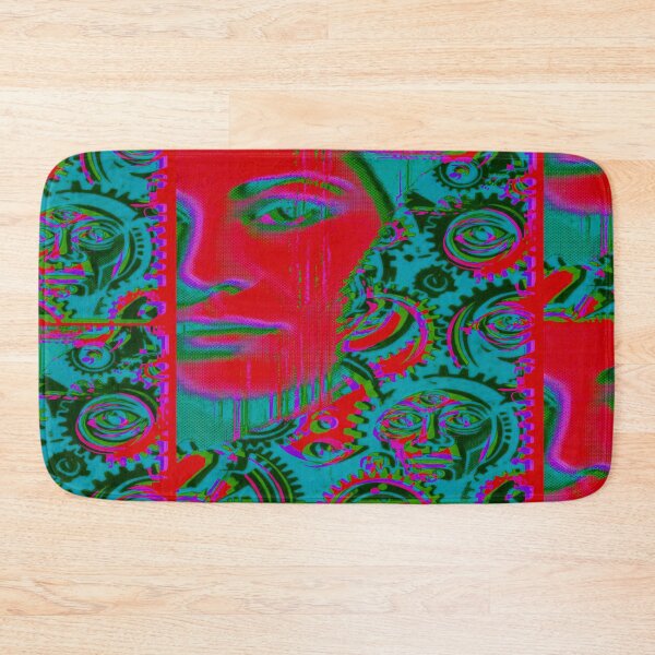 Item preview, Face Consumed By The Machinery designed and sold by weirdove.
