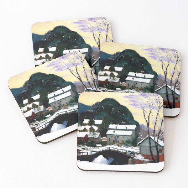 Item preview, Sandviken, Norway (Village under the Snow) designed and sold by artdesignsnow.