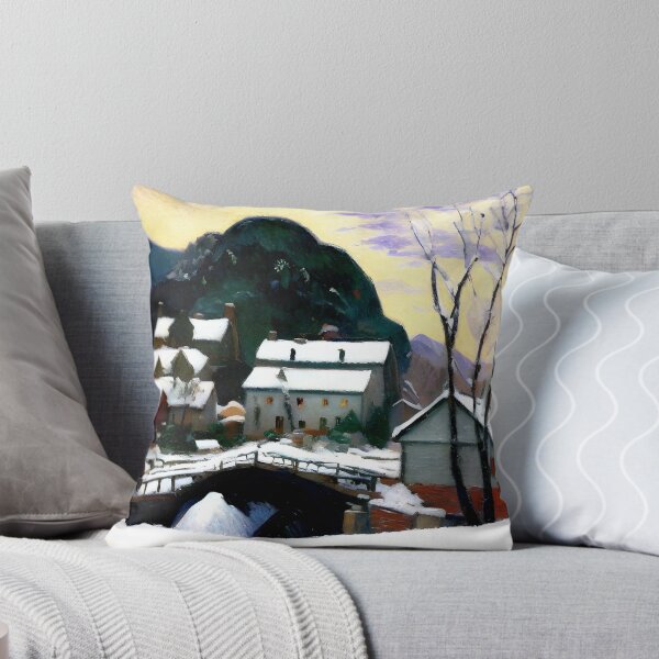 Item preview, Sandviken, Norway (Village under the Snow) designed and sold by artdesignsnow.