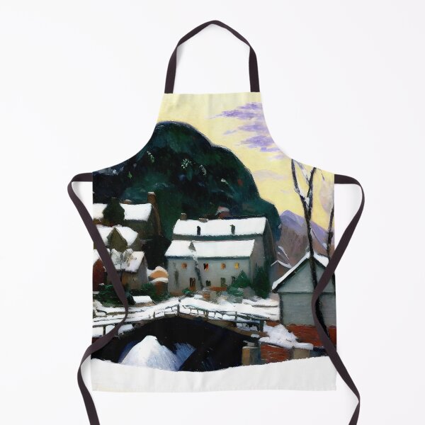Item preview, Sandviken, Norway (Village under the Snow) designed and sold by artdesignsnow.