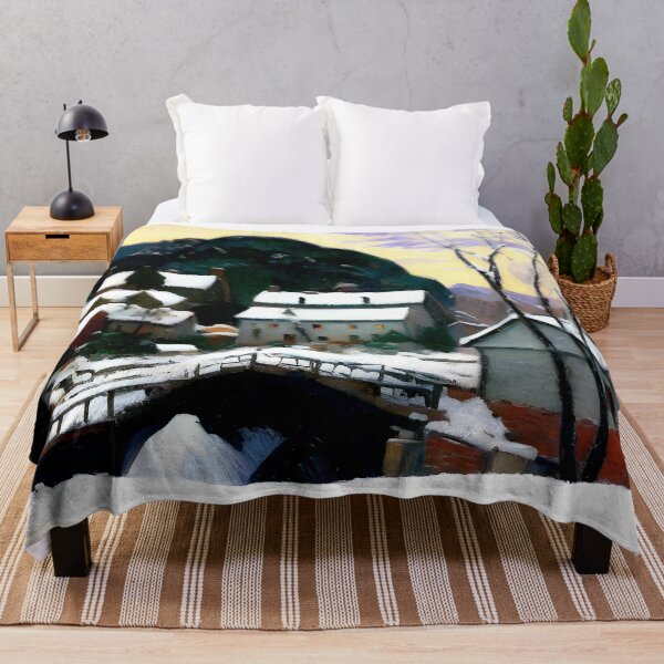 Item preview, Sandviken, Norway (Village under the Snow) designed and sold by artdesignsnow.