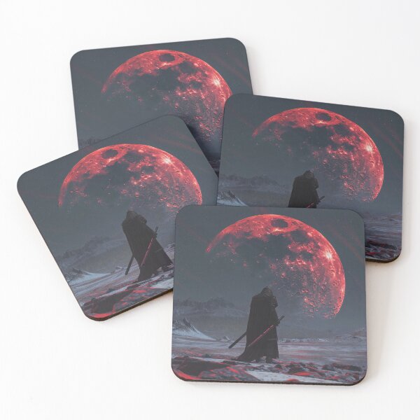 Item preview, Cloaked Warrior Red Moon designed and sold by QuantumDrift.
