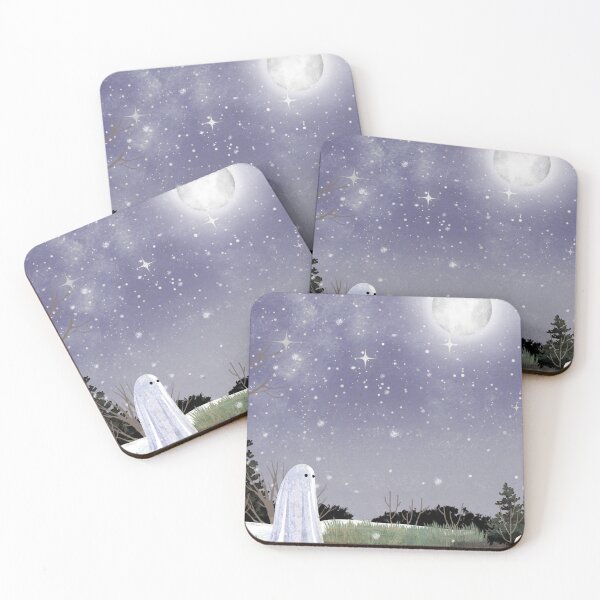Item preview, Ghosts Of The Moon - Snow Moon Portrait designed and sold by katherineblower.