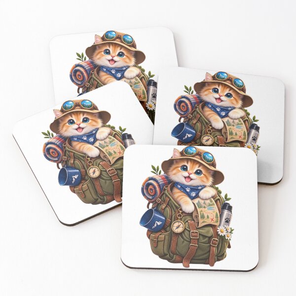 Item preview, Cute Gardening Cat – Adventure Cat Gardener designed and sold by teeNova Wear.