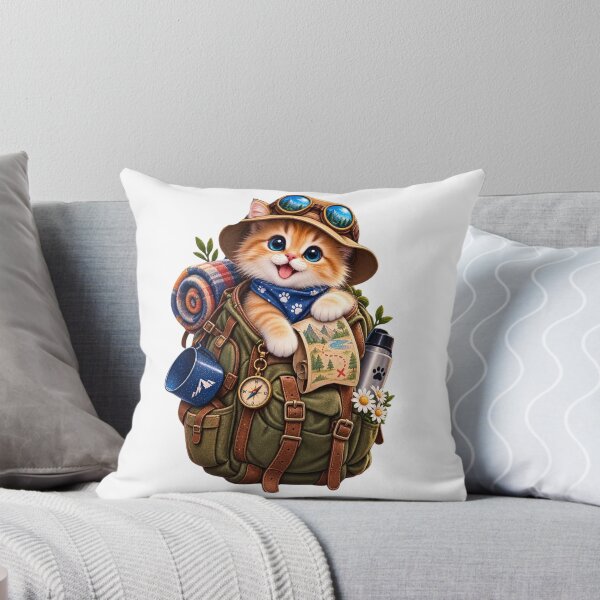 Item preview, Cute Gardening Cat – Adventure Cat Gardener designed and sold by teeNova Wear.
