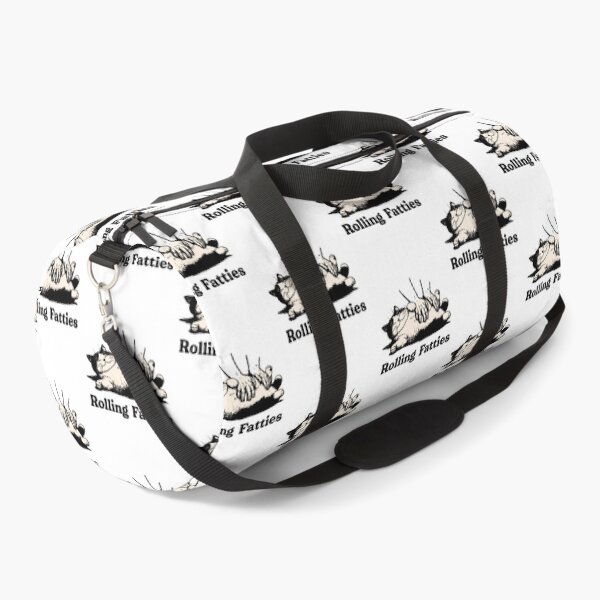 Item preview, Rolling Fatties Cat Petting Funny Animal Illustration designed and sold by OlyvieArt.