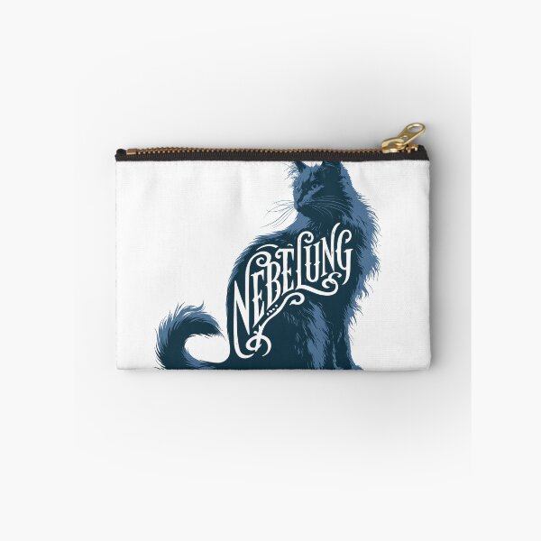 Item preview, Nebelung Cat Word Art | Typography Cat Silhouette Design designed and sold by AyfuDesigns.