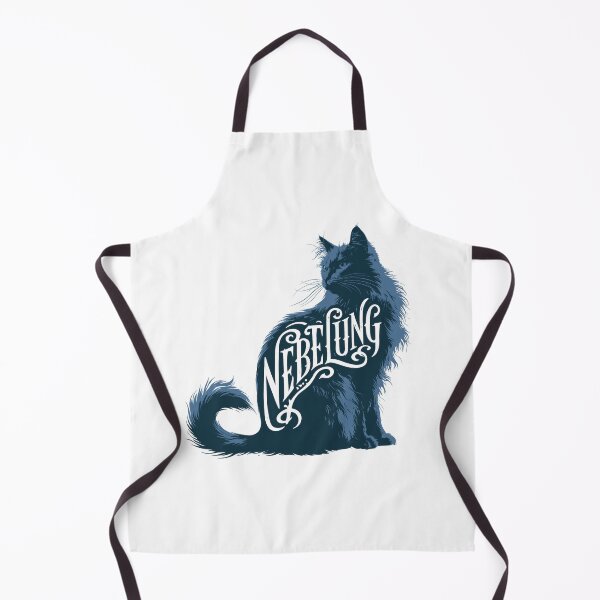 Item preview, Nebelung Cat Word Art | Typography Cat Silhouette Design designed and sold by AyfuDesigns.