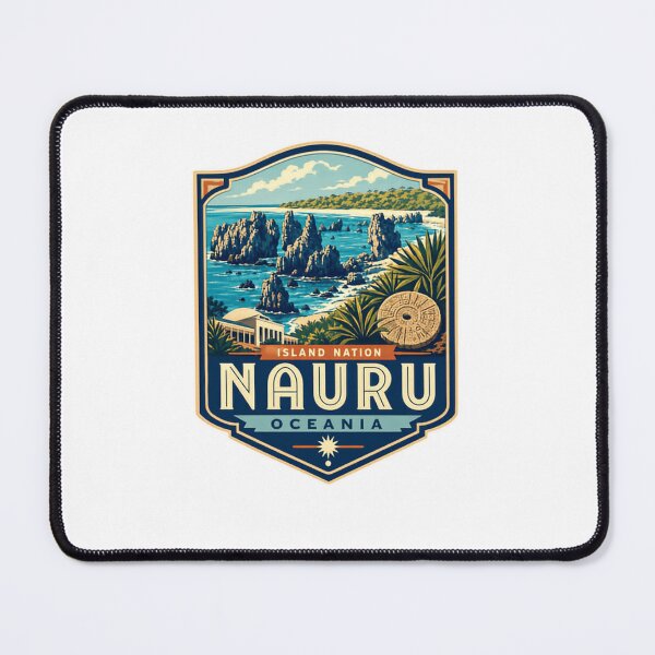 Item preview, Nauru Island Nation Oceania Pacific Travel Vacation designed and sold by Star3NowForMe.