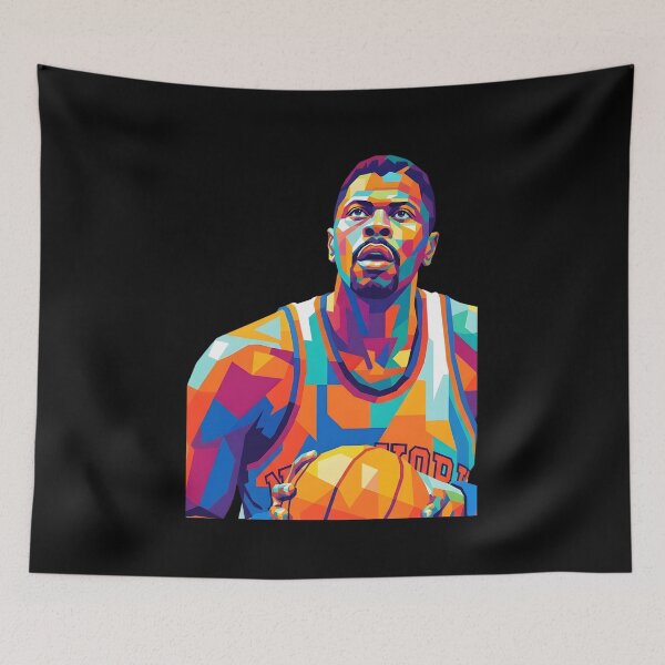 Aperçu de l'œuvre Patrick Ewing, art pop créée et vendue par Superkent.