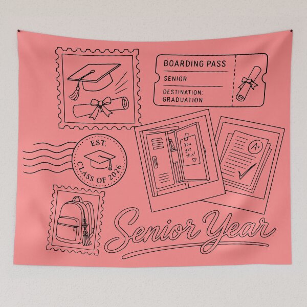 Item preview, Class of 2026 Vintage Postmark Shirt | Senior Year Graduation designed and sold by MOCH- ART.