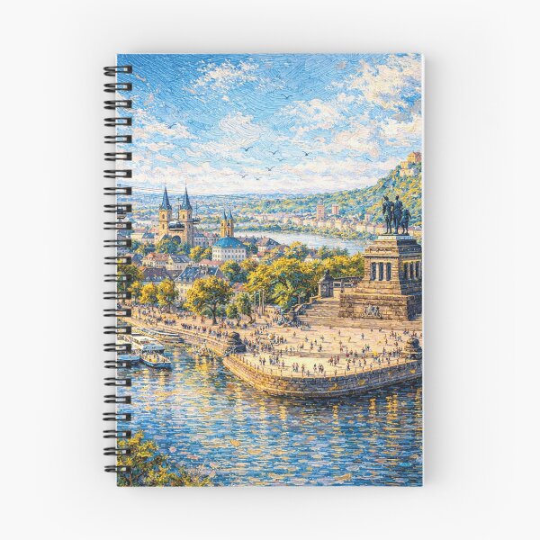Item preview, A painting of Koblenz, Germany – A Beautiful city in Europe. designed and sold by GalleryKauffeld.