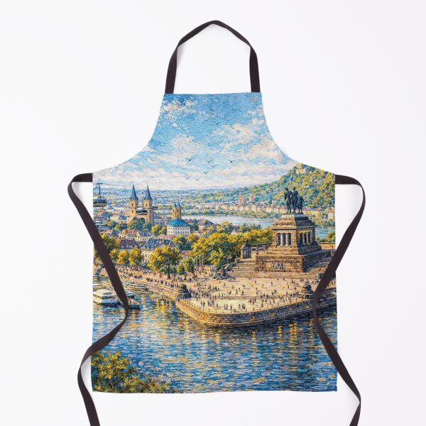 Item preview, A painting of Koblenz, Germany – A Beautiful city in Europe. designed and sold by GalleryKauffeld.