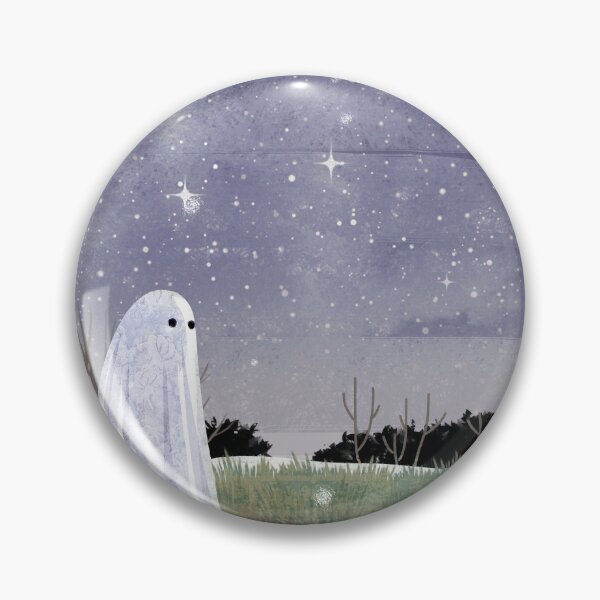 Item preview, Ghosts Of The Moon - Snow Moon Landscape designed and sold by katherineblower.