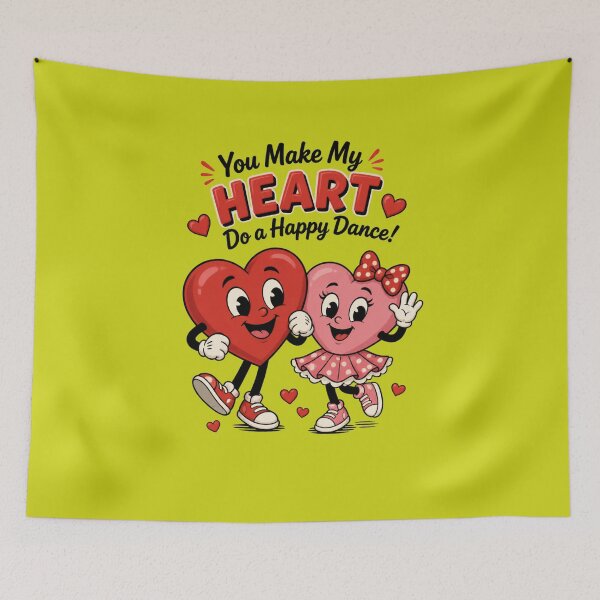 Item preview, You Make My Heart- Do a Happy Dance! designed and sold by Mattigiov.