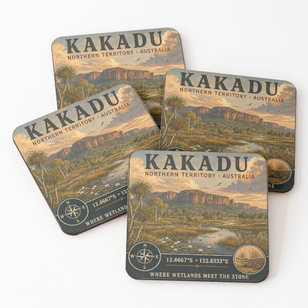 Artikelvorschau, Kakadu Nationalpark Vintage-Reise entworfen und verkauft von naturalsurvival.