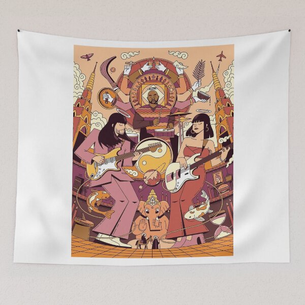 Item preview, Funny GFDKFIK Khruangbin KDHEA Poster designed and sold by Burrowspace.