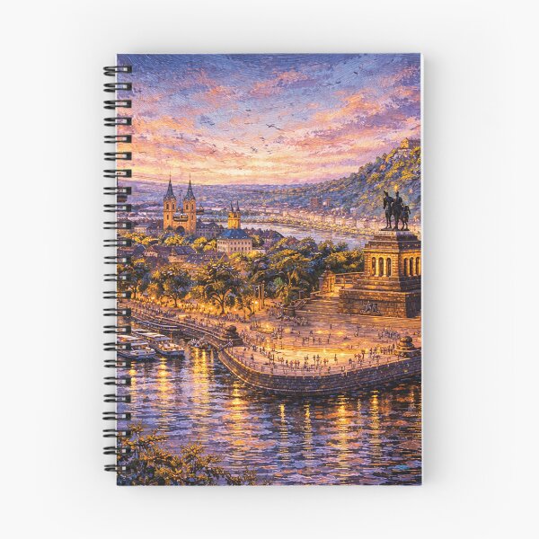 Item preview, A painting of Koblenz, Germany – A Beautiful place in Europe. designed and sold by GalleryKauffeld.