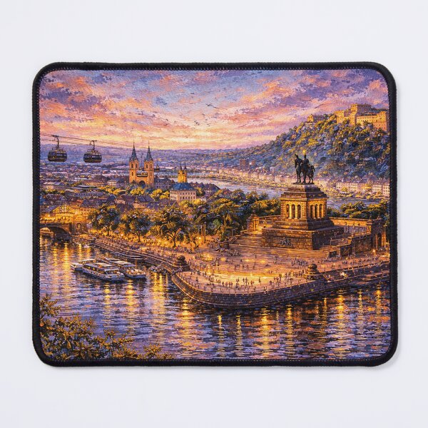 Item preview, A painting of Koblenz, Germany – A Beautiful place in Europe. designed and sold by GalleryKauffeld.