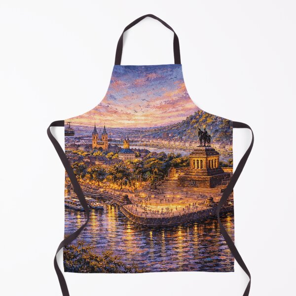Item preview, A painting of Koblenz, Germany – A Beautiful place in Europe. designed and sold by GalleryKauffeld.