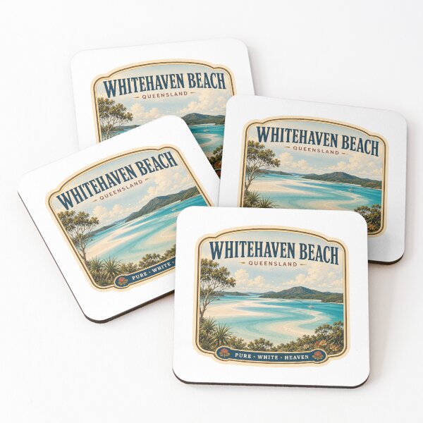Item preview, Whitehaven Beach QLD  designed and sold by PamLeeDesign.