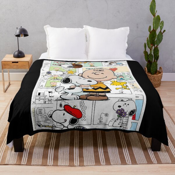 Item preview, Cartoon Boy Hugging White Dog Comic Strip Collage Art designed and sold by Vekonn.