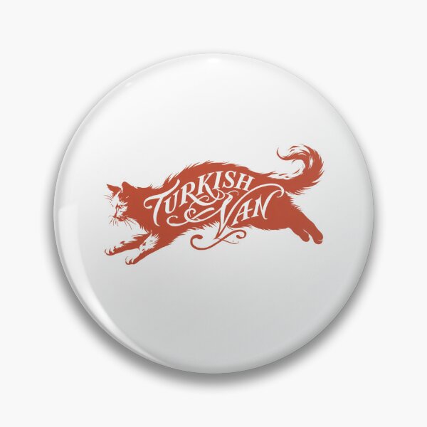 Item preview, Turkish Van Cat Word Art | Typography Cat Silhouette Design designed and sold by AyfuDesigns.