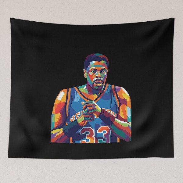 Aperçu de l'œuvre Patrick Ewing, art pop créée et vendue par Superkent.