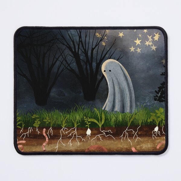 Item preview, Ghosts Of The Moon - Worm Moon Portrait designed and sold by katherineblower.
