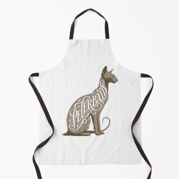 Item preview, Peterbald Cat Word Art | Typography Cat Silhouette Design designed and sold by AyfuDesigns.