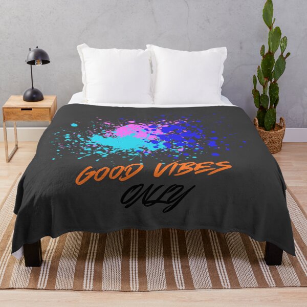 Item preview, Good Vibes Only – Positive Colorful Paint Splatter Design designed and sold by CREATIVE HIVE.