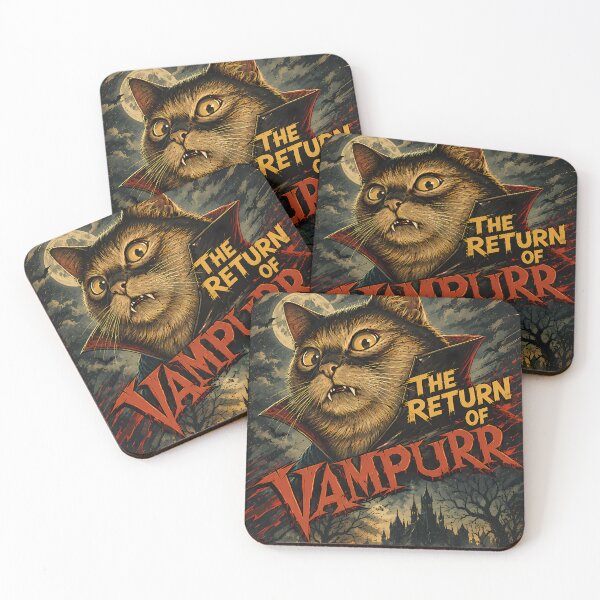 Item preview, The Return of Vampurr Vampire Cat Parody designed and sold by RetroOddity.