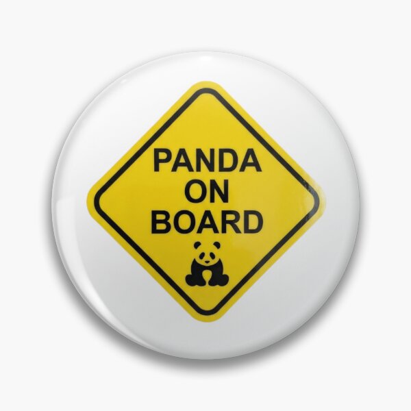 Item preview, Panda On board funny sarcastic sarcasm baby meme parody christmas birthday designed and sold by CheeseBlueprint.