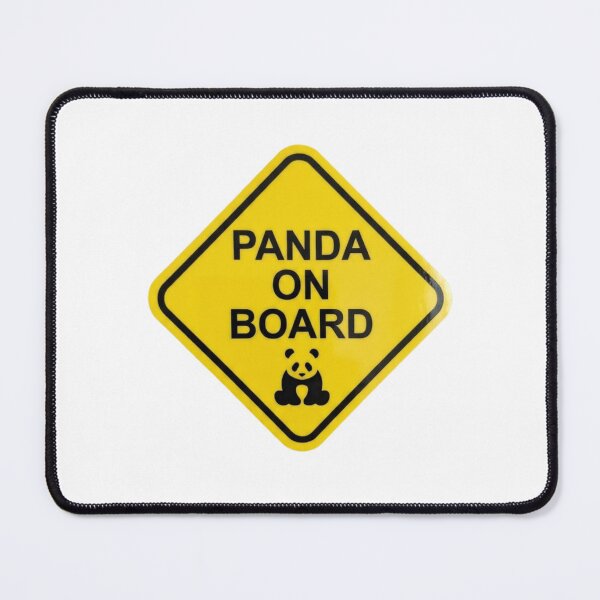 Item preview, Panda On board funny sarcastic sarcasm baby meme parody christmas birthday designed and sold by CheeseBlueprint.