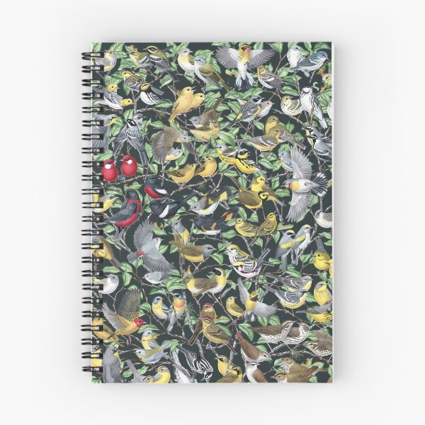 Item preview, Warblers of North America (Dark Background No Labels) designed and sold by JadaFitch.
