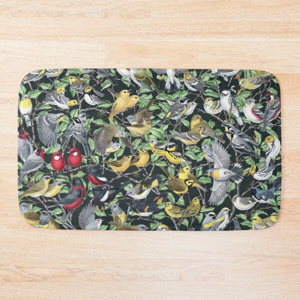 Item preview, Warblers of North America (Dark Background No Labels) designed and sold by JadaFitch.