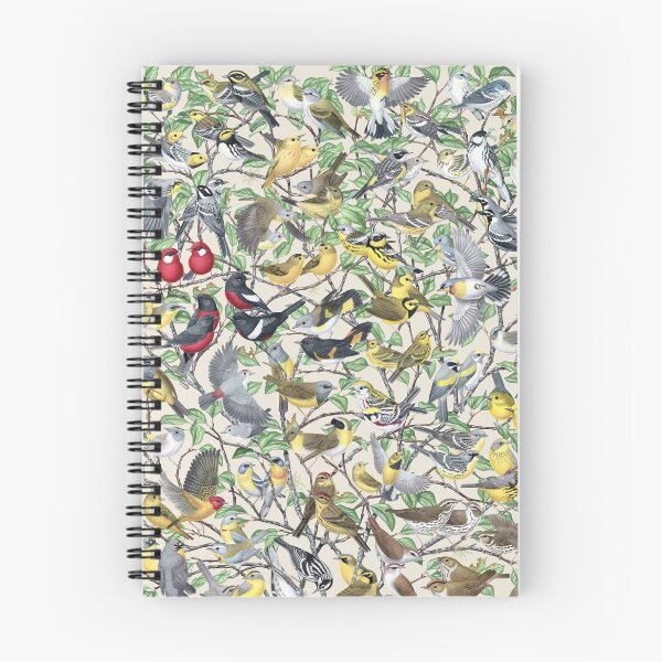 Item preview, Warblers of North America (Light Background No Labels) designed and sold by JadaFitch.