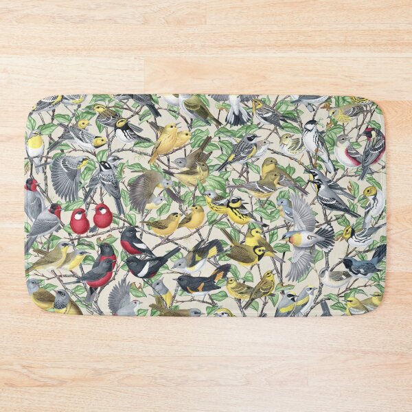 Item preview, Warblers of North America (Light Background No Labels) designed and sold by JadaFitch.