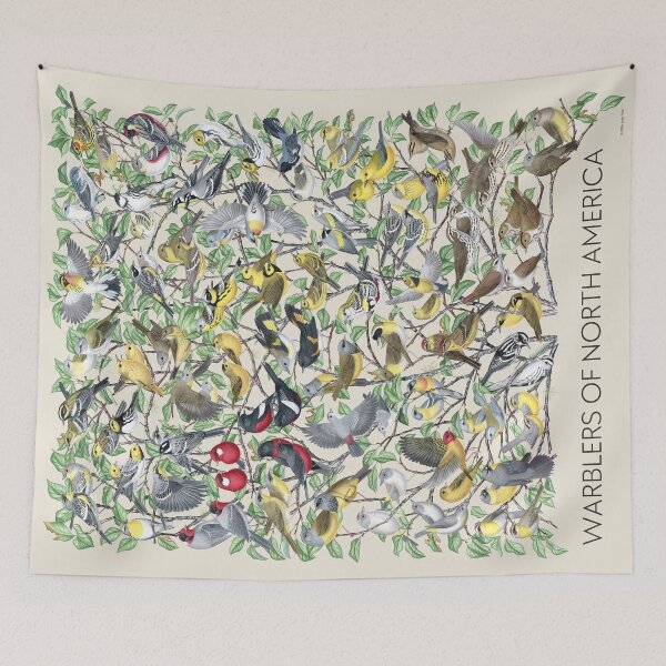 Item preview, Warblers of North America (Light Background No Labels) designed and sold by JadaFitch.