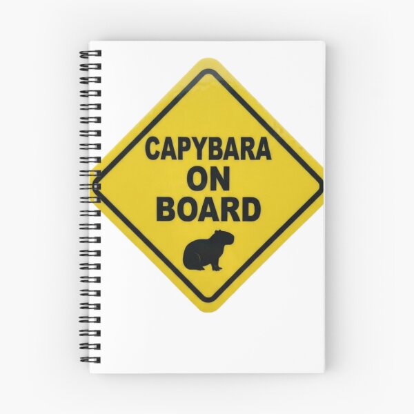 Item preview, Capybara On board funny sarcastic sarcasm baby meme parody christmas birthday designed and sold by CheeseBlueprint.